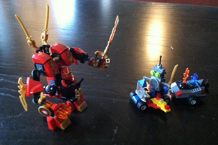 Legobot Swordfight